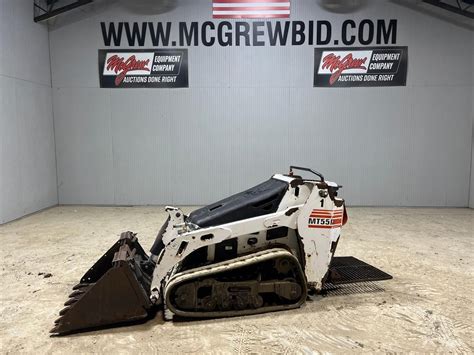 walk behind skid steer auction|bobcat mt55 for sale craigslist.